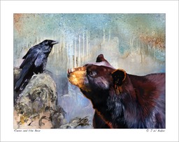 Raven and the Bear © J W Baker