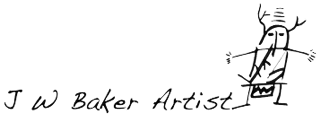J W Baker Artist logo